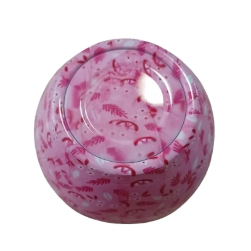 3/$15 MUGS SALE! Beach Vibes Pink Green 16 oz Stainless Steel Wine Tumbler